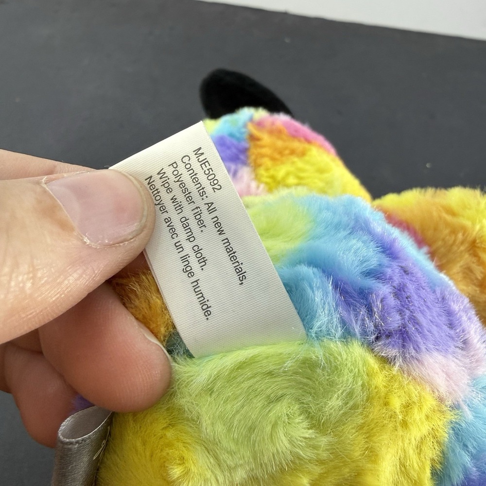 Hallmark Snoopy 8" Plush Rainbow Colorful - Picture 5 of 5